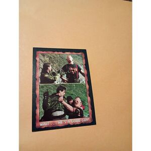 Vintage 1985 Warner Bros Topps Gum Goonies Trading Card #71 Wait Hes a Good Guy
